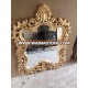 gold frame mirror