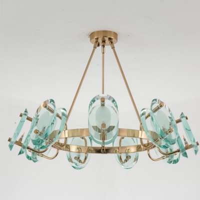 Simple design energy saving edison glass hanging chandelier fixtures