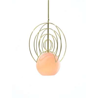 American stylish multiple design clear smoky amber glass pendant light